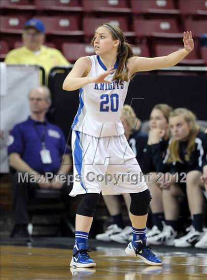 Thumbnail 2 in Mission Prep vs. Brookside Christian (CIF State D5 Final) photogallery.