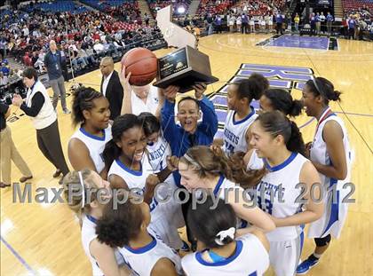Thumbnail 3 in Mission Prep vs. Brookside Christian (CIF State D5 Final) photogallery.