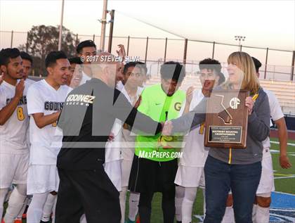 Thumbnail 1 in Godinez vs. Santa Maria (CIF SoCal Regional D2 Final) photogallery.
