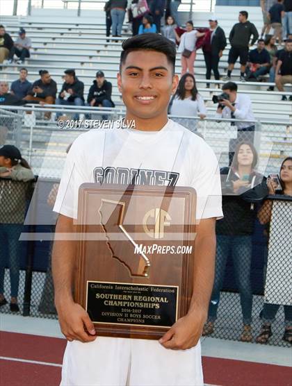 Thumbnail 2 in Godinez vs. Santa Maria (CIF SoCal Regional D2 Final) photogallery.