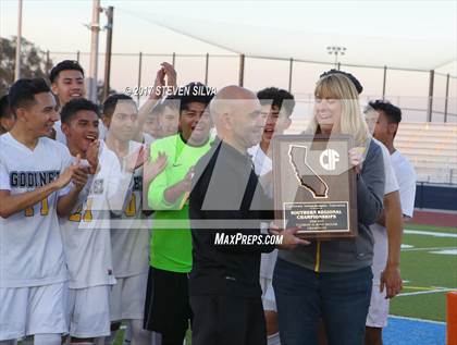 Thumbnail 2 in Godinez vs. Santa Maria (CIF SoCal Regional D2 Final) photogallery.