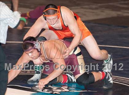 Thumbnail 3 in CIF State Wrestling Championships (Day 2 - Consolation Rounds) photogallery.
