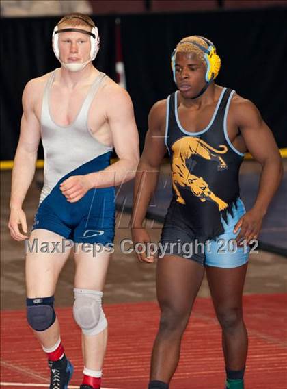 Thumbnail 1 in CIF State Wrestling Championships (Day 2 - Consolation Rounds) photogallery.