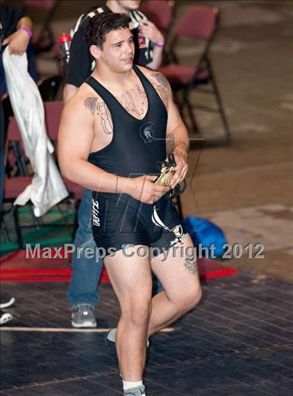 Thumbnail 3 in CIF State Wrestling Championships (Day 2 - Consolation Rounds) photogallery.