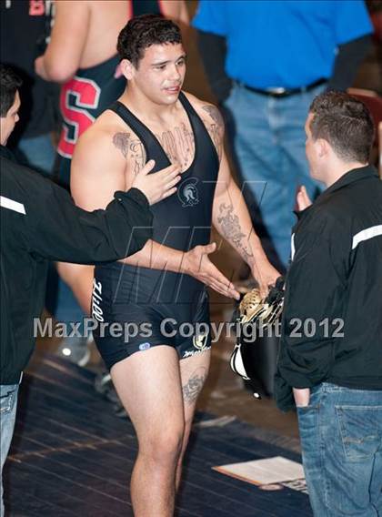 Thumbnail 1 in CIF State Wrestling Championships (Day 2 - Consolation Rounds) photogallery.