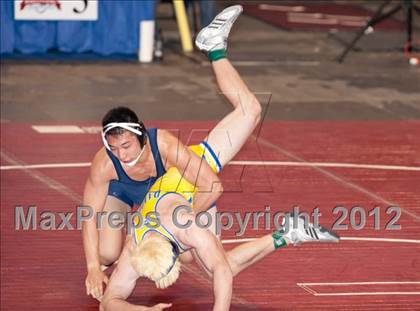 Thumbnail 1 in CIF State Wrestling Championships (Day 2 - Consolation Rounds) photogallery.