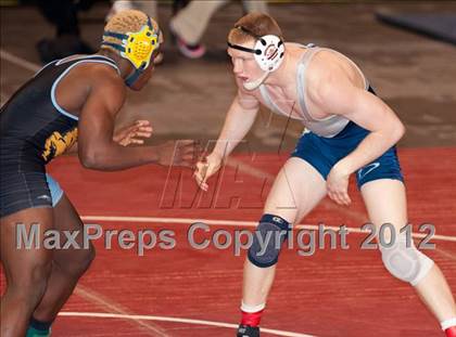 Thumbnail 3 in CIF State Wrestling Championships (Day 2 - Consolation Rounds) photogallery.