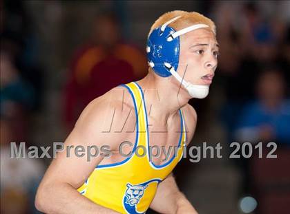 Thumbnail 3 in CIF State Wrestling Championships (Day 2 - Consolation Rounds) photogallery.
