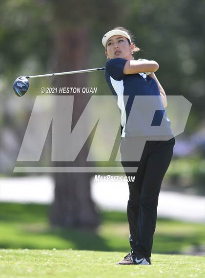 Thumbnail 3 in CIF-SS Girls D1 Team Golf Finals 2/2 photogallery.