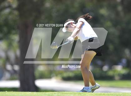 Thumbnail 1 in CIF-SS Girls D1 Team Golf Finals 2/2 photogallery.