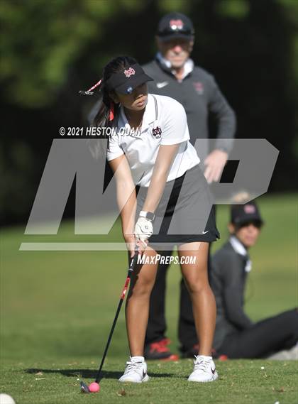 Thumbnail 3 in CIF-SS Girls D1 Team Golf Finals 2/2 photogallery.