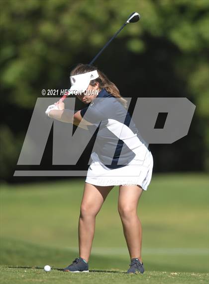 Thumbnail 3 in CIF-SS Girls D1 Team Golf Finals 2/2 photogallery.