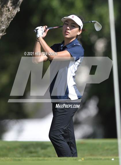 Thumbnail 1 in CIF-SS Girls D1 Team Golf Finals 2/2 photogallery.