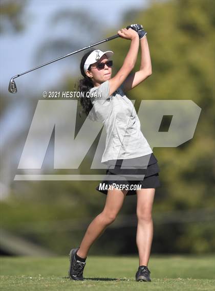 Thumbnail 3 in CIF-SS Girls D1 Team Golf Finals 2/2 photogallery.