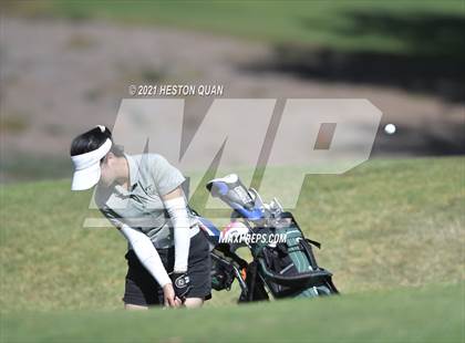 Thumbnail 1 in CIF-SS Girls D1 Team Golf Finals 2/2 photogallery.