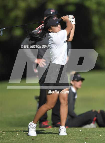 Thumbnail 3 in CIF-SS Girls D1 Team Golf Finals 2/2 photogallery.