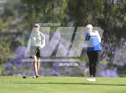 Thumbnail 3 in CIF-SS Girls D1 Team Golf Finals 2/2 photogallery.