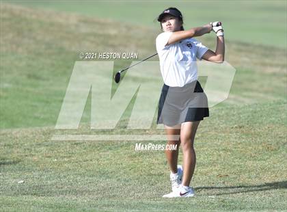 Thumbnail 2 in CIF-SS Girls D1 Team Golf Finals 2/2 photogallery.