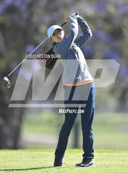 Thumbnail 3 in CIF-SS Girls D1 Team Golf Finals 2/2 photogallery.