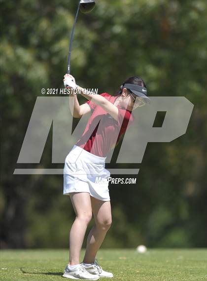 Thumbnail 3 in CIF-SS Girls D1 Team Golf Finals 2/2 photogallery.