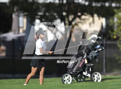 Thumbnail 3 in CIF-SS Girls D1 Team Golf Finals 2/2 photogallery.
