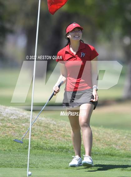 Thumbnail 3 in CIF-SS Girls D1 Team Golf Finals 2/2 photogallery.