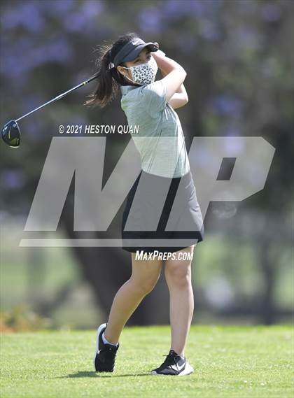 Thumbnail 2 in CIF-SS Girls D1 Team Golf Finals 2/2 photogallery.
