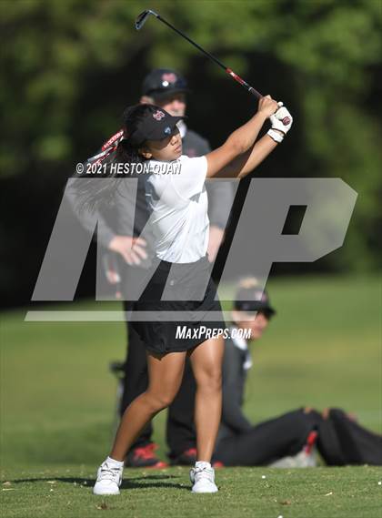 Thumbnail 2 in CIF-SS Girls D1 Team Golf Finals 2/2 photogallery.