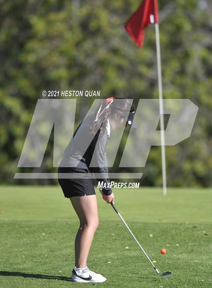 Thumbnail 1 in CIF-SS Girls D1 Team Golf Finals 2/2 photogallery.