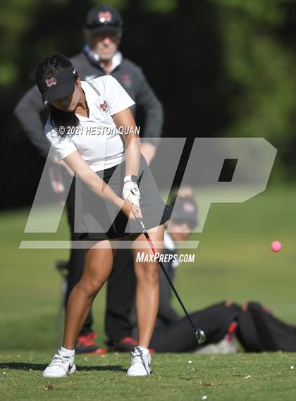 Thumbnail 1 in CIF-SS Girls D1 Team Golf Finals 2/2 photogallery.
