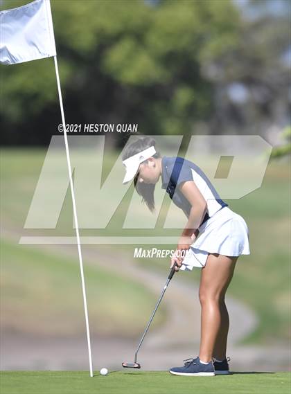 Thumbnail 3 in CIF-SS Girls D1 Team Golf Finals 2/2 photogallery.
