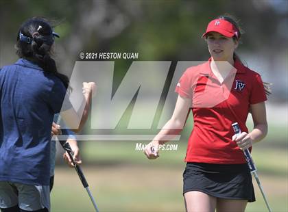 Thumbnail 3 in CIF-SS Girls D1 Team Golf Finals 2/2 photogallery.