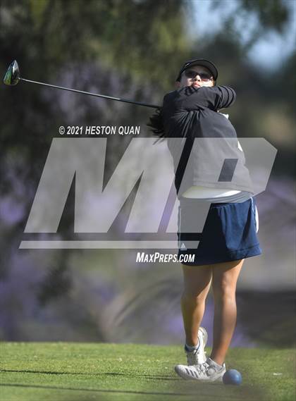 Thumbnail 2 in CIF-SS Girls D1 Team Golf Finals 2/2 photogallery.