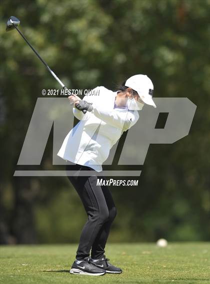Thumbnail 3 in CIF-SS Girls D1 Team Golf Finals 2/2 photogallery.