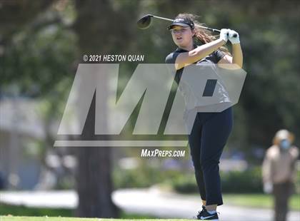 Thumbnail 3 in CIF-SS Girls D1 Team Golf Finals 2/2 photogallery.