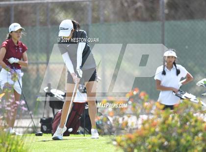 Thumbnail 2 in CIF-SS Girls D1 Team Golf Finals 2/2 photogallery.