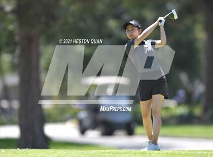 Thumbnail 2 in CIF-SS Girls D1 Team Golf Finals 2/2 photogallery.