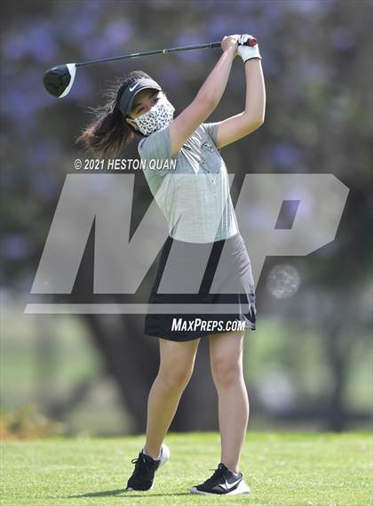 Thumbnail 3 in CIF-SS Girls D1 Team Golf Finals 2/2 photogallery.
