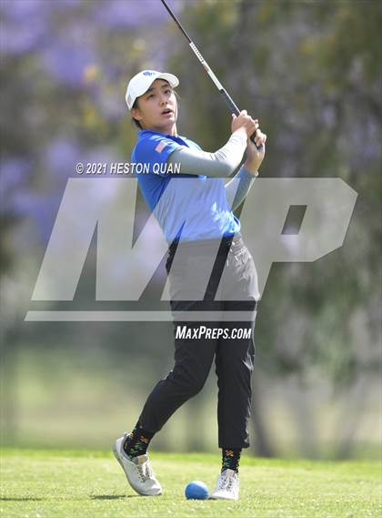 Thumbnail 2 in CIF-SS Girls D1 Team Golf Finals 2/2 photogallery.