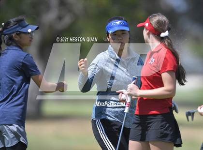 Thumbnail 1 in CIF-SS Girls D1 Team Golf Finals 2/2 photogallery.