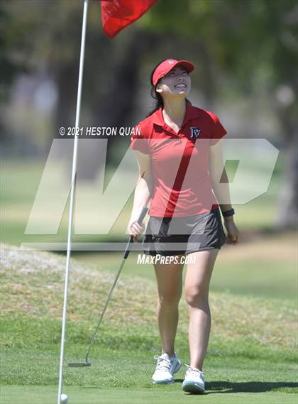 Thumbnail 2 in CIF-SS Girls D1 Team Golf Finals 2/2 photogallery.
