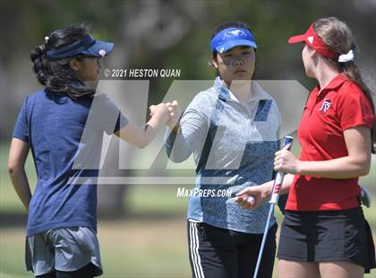 Thumbnail 2 in CIF-SS Girls D1 Team Golf Finals 2/2 photogallery.