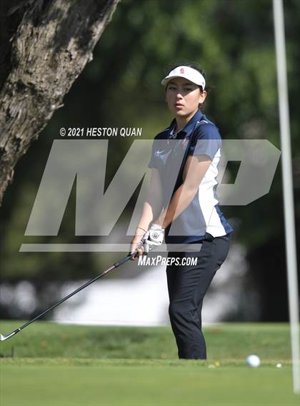 Thumbnail 3 in CIF-SS Girls D1 Team Golf Finals 2/2 photogallery.