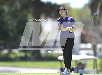 Thumbnail 3 in CIF-SS Girls D1 Team Golf Finals 2/2 photogallery.