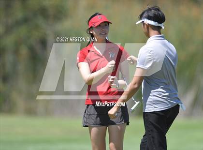 Thumbnail 1 in CIF-SS Girls D1 Team Golf Finals 2/2 photogallery.