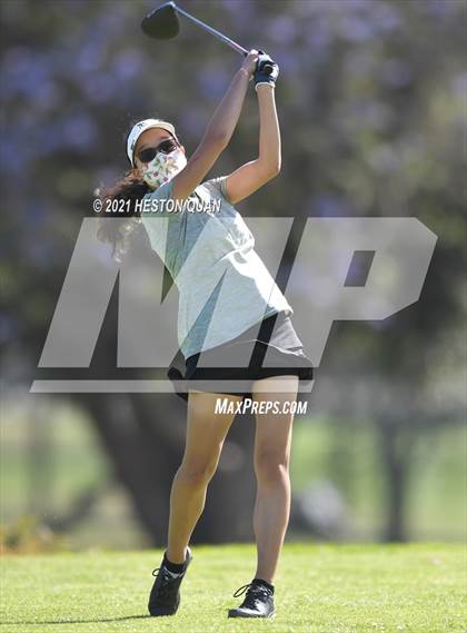 Thumbnail 1 in CIF-SS Girls D1 Team Golf Finals 2/2 photogallery.