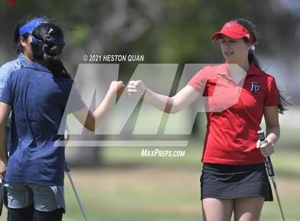 Thumbnail 2 in CIF-SS Girls D1 Team Golf Finals 2/2 photogallery.