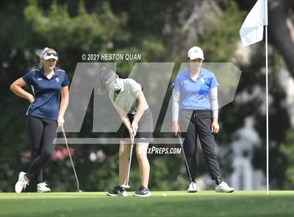 Thumbnail 1 in CIF-SS Girls D1 Team Golf Finals 2/2 photogallery.