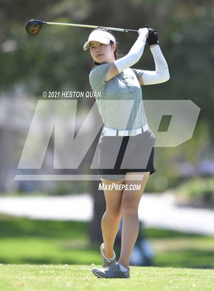 Thumbnail 1 in CIF-SS Girls D1 Team Golf Finals 2/2 photogallery.