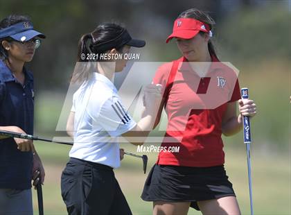 Thumbnail 1 in CIF-SS Girls D1 Team Golf Finals 2/2 photogallery.